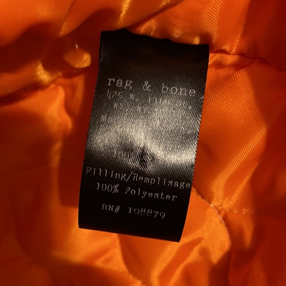 Rag & Bone Army Green GreyCoat Parka size small. New condition - Picture 7 of 11